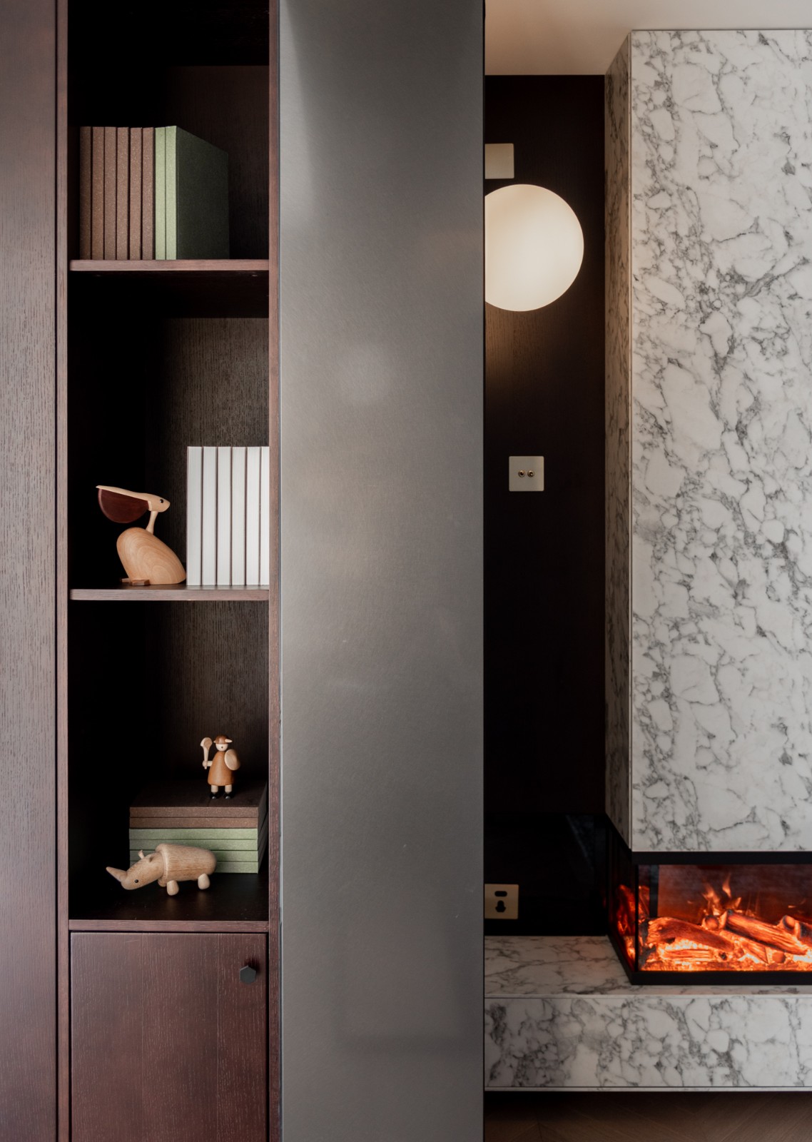 融合东西方美学的轻奢爱巢——现代都市新婚夫妇的理想之居-18