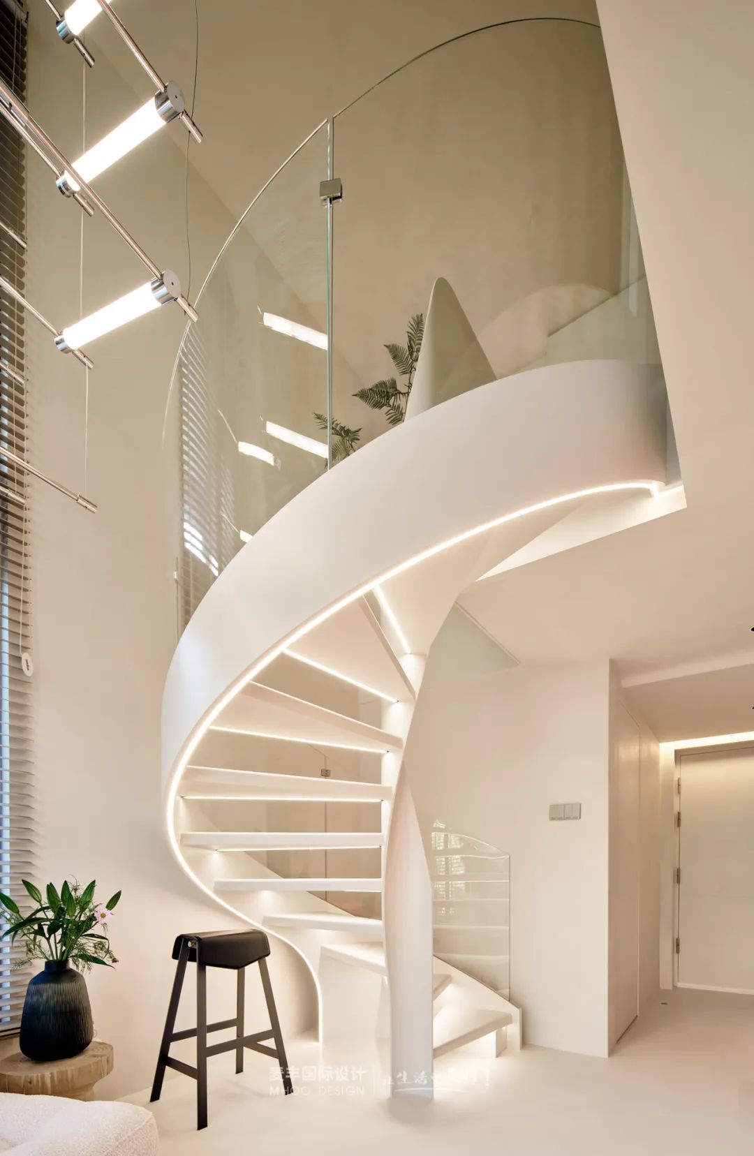 MHOO|未来里90㎡极简奶油风：织就素室暖意-5