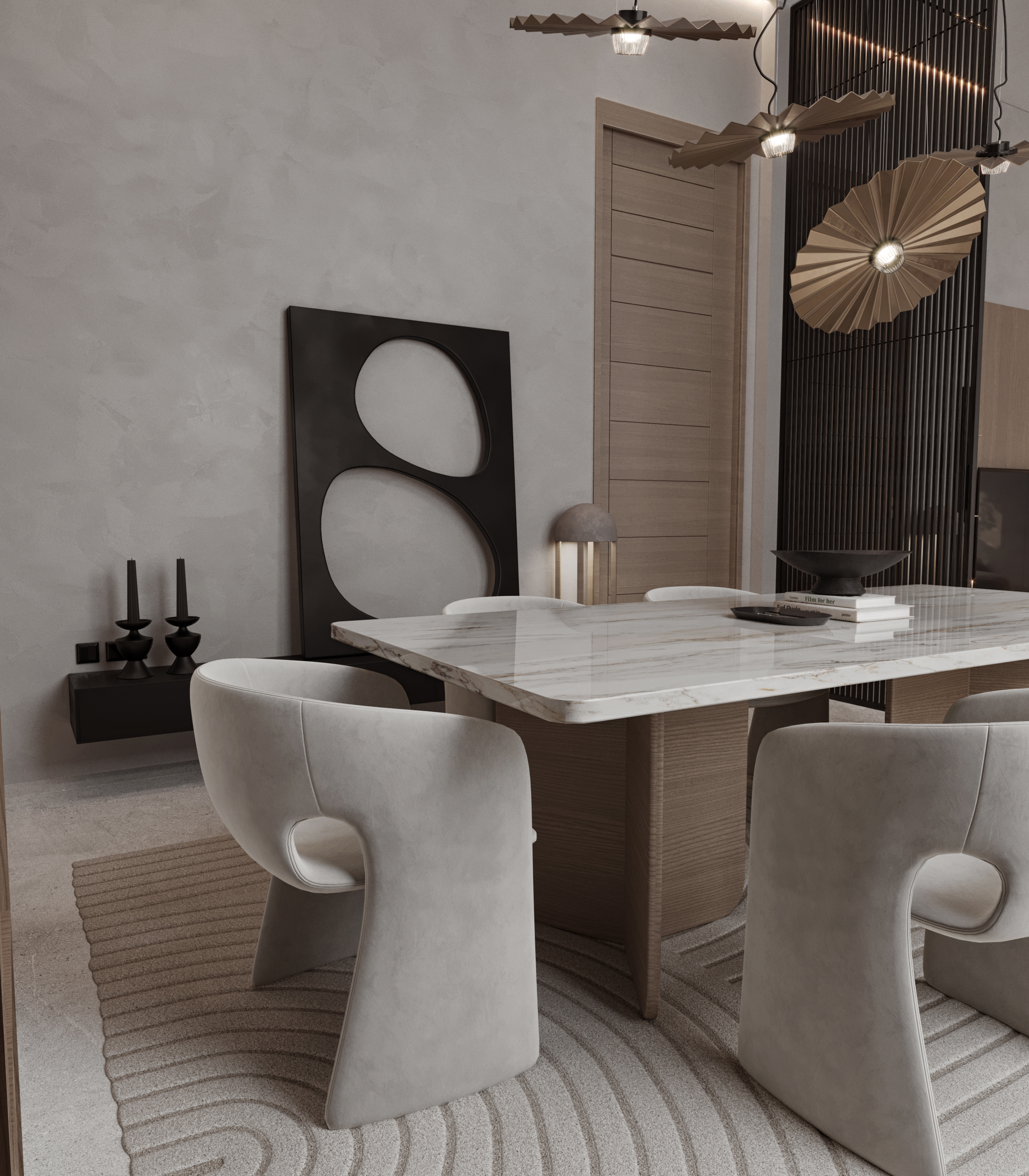 MAJLIS & DINING AREA 设计丨阿曼-19