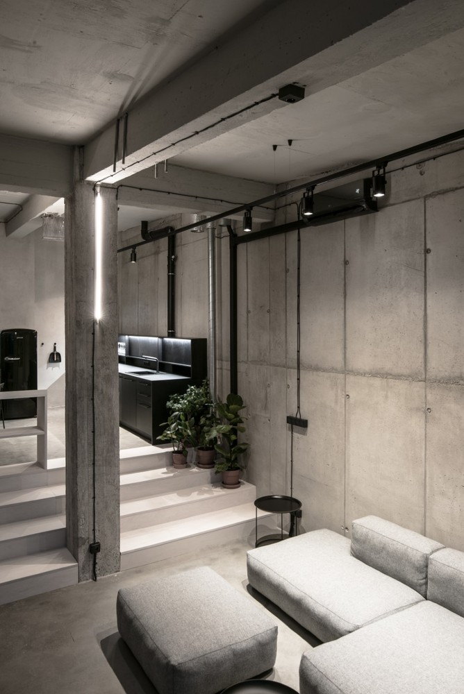 73 平米工业风公寓，极致空间利用-33