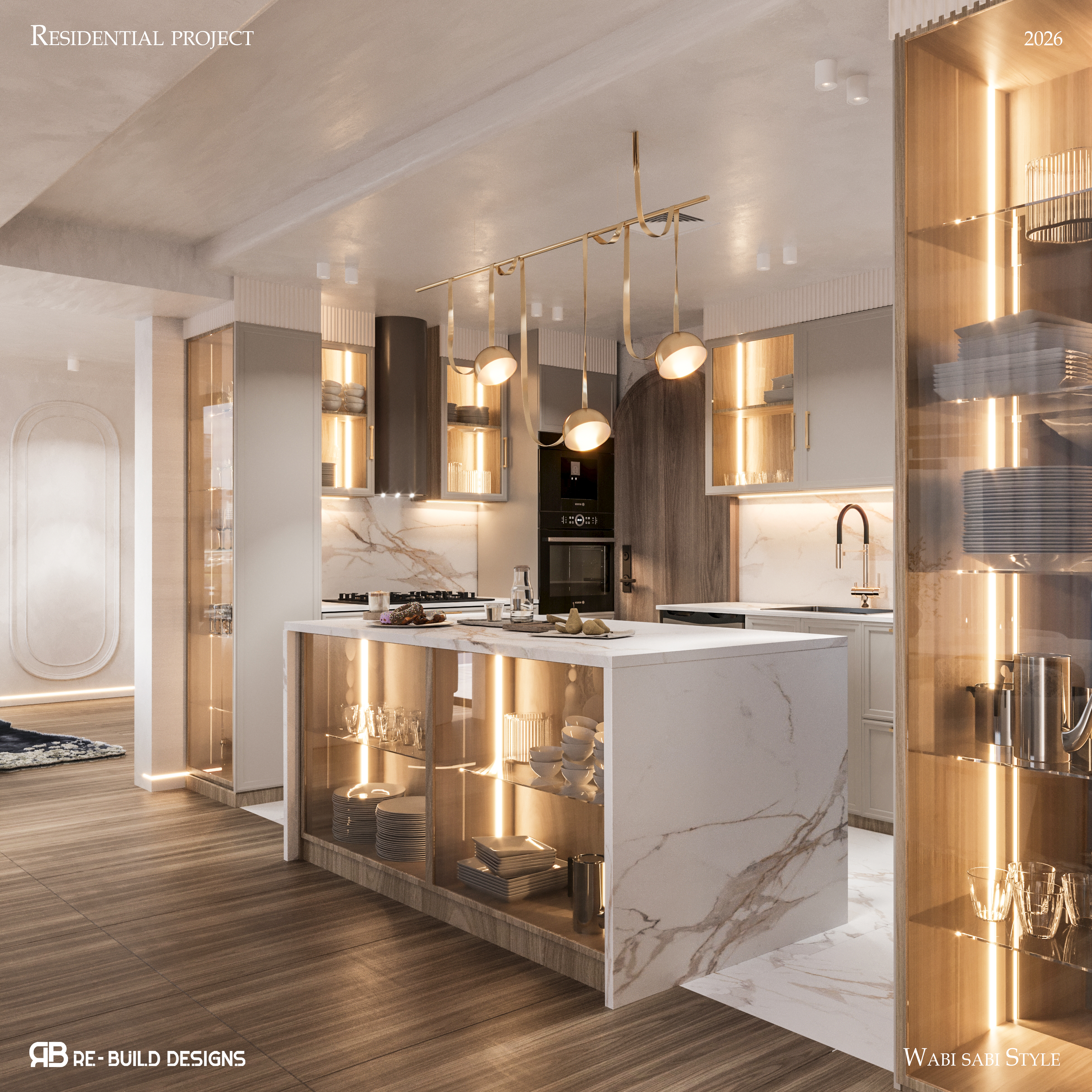 WABI SABI接待处室内设计丨埃及亚历山大丨Re  Build Designs-24
