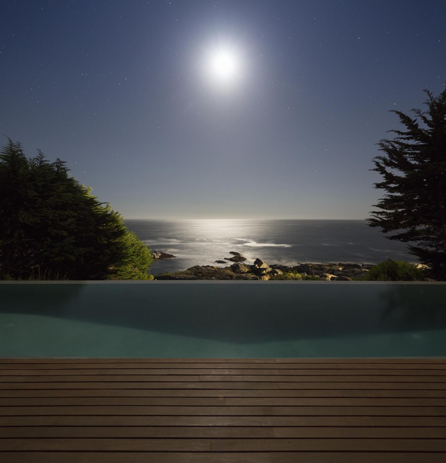 智利罗卡斯别墅 | 石头盒子中的宁静海景-66