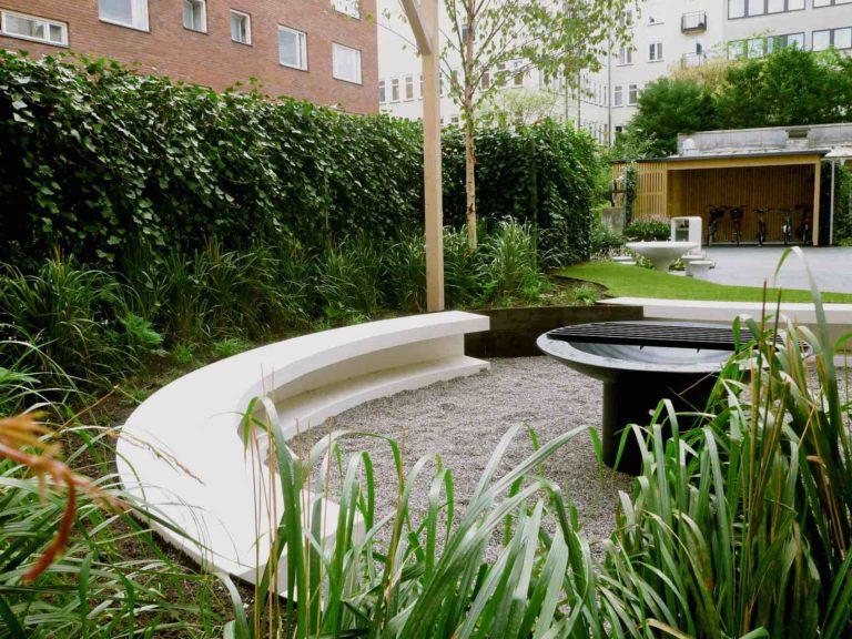 Garden by Anna（斯德哥尔摩现代功能性内院）丨瑞典斯德哥尔摩-7