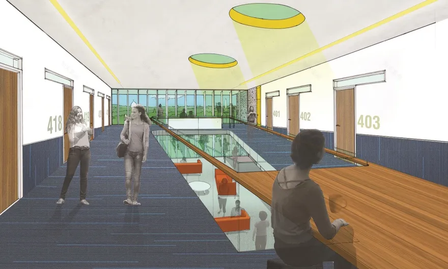 Gallaudet MSSD新宿舍楼设计丨LTL Architects-5