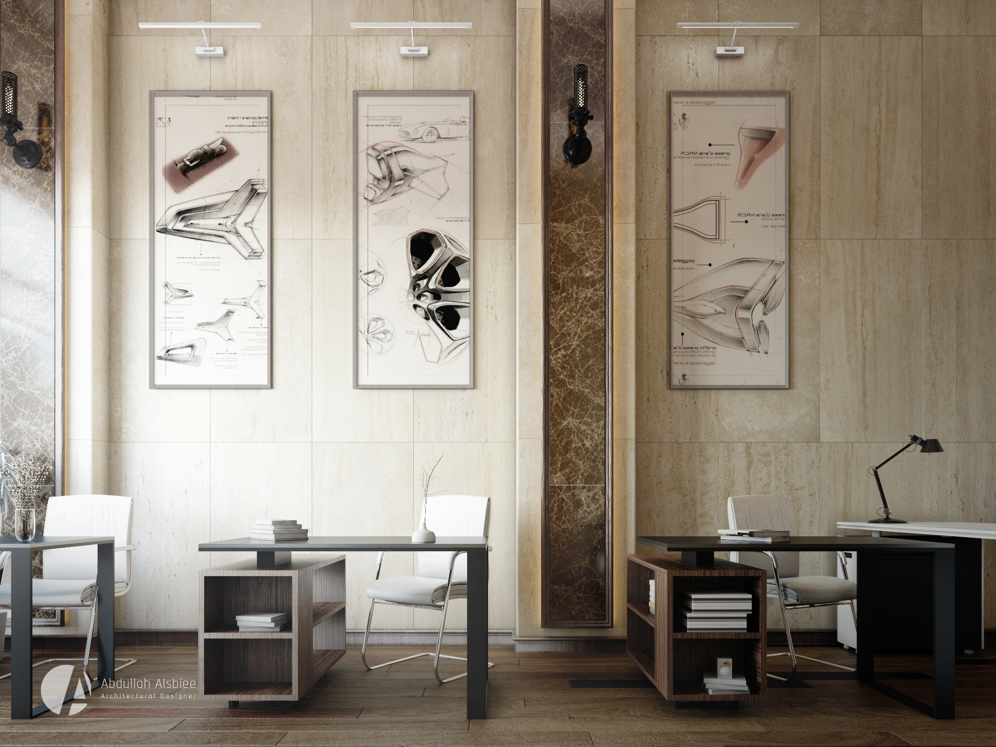 汽车办公室设计-3