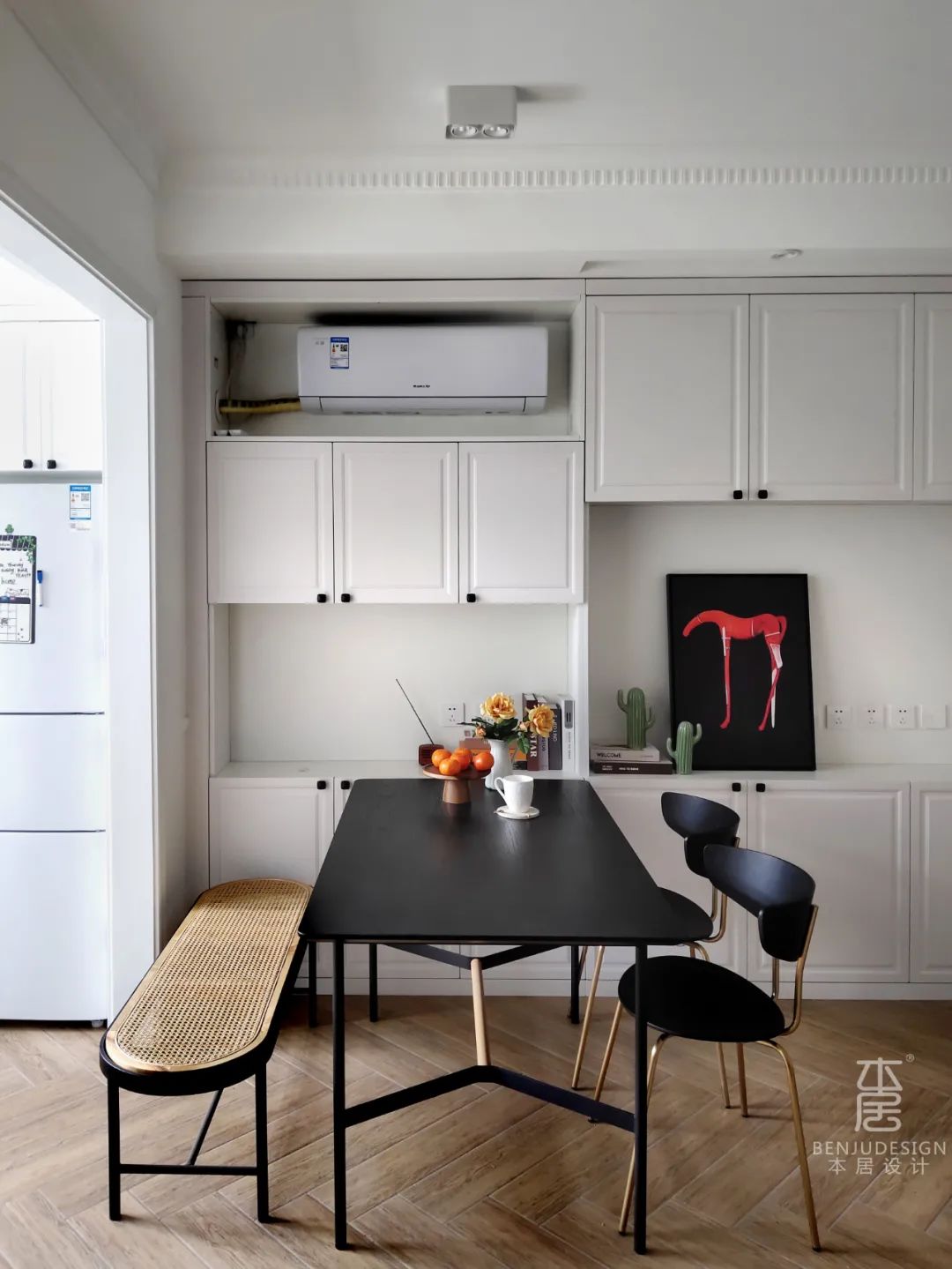 老房翻新,复古风情的雅致空间丨刘童垚室内设计工作室-22