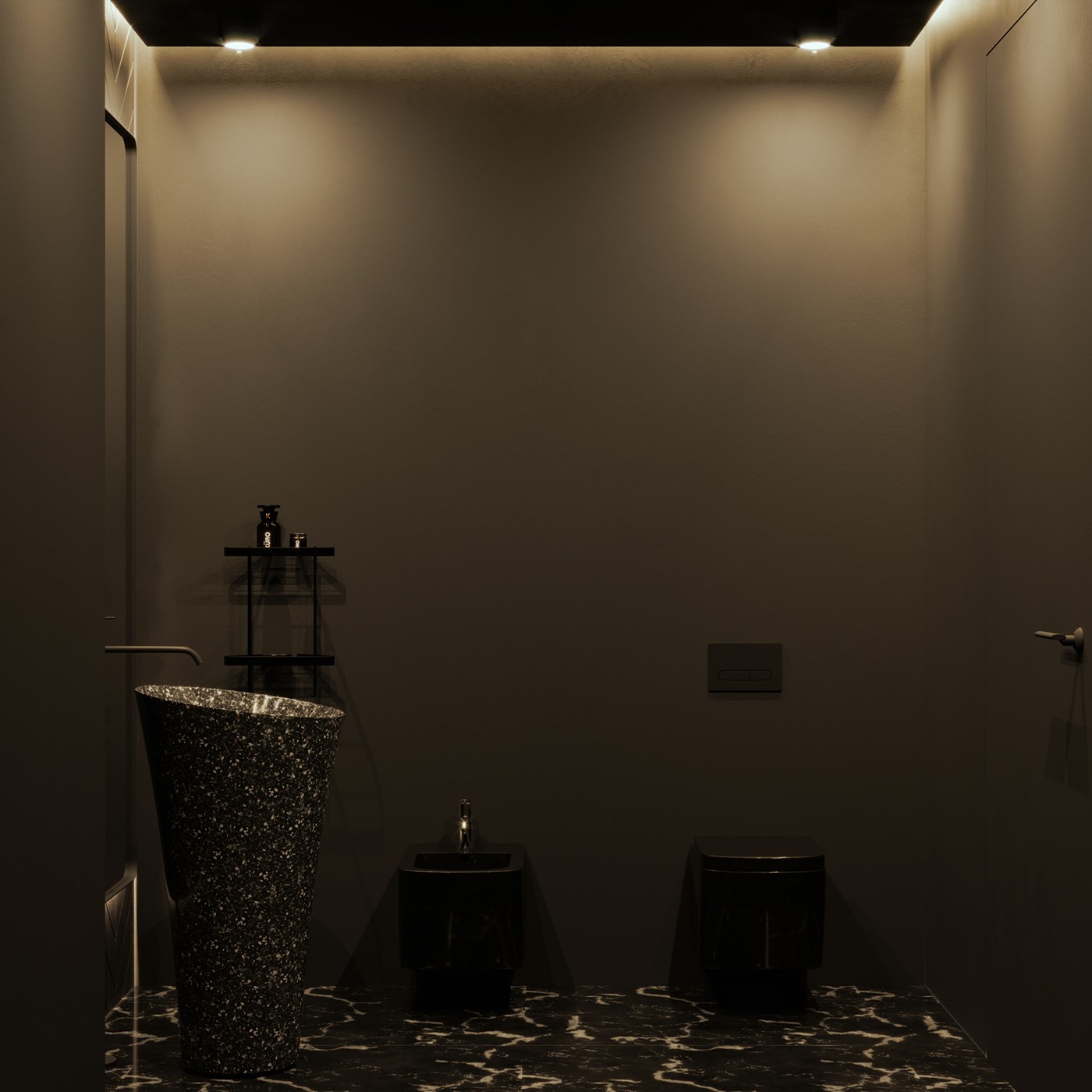 70平 高级灰现代住宅设计！-16