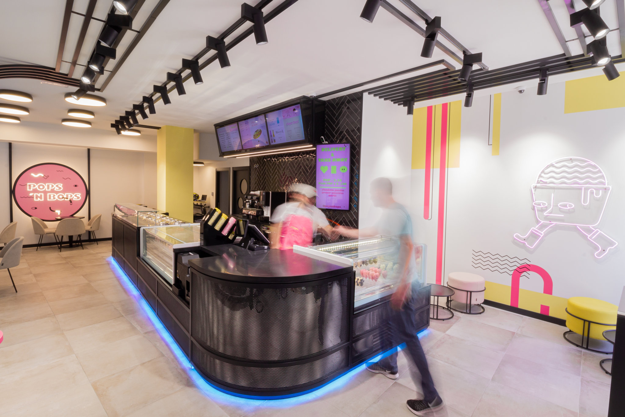 波普风冰淇淋店-30