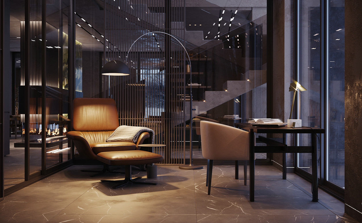 氛围感爆棚的居住空间设计-4