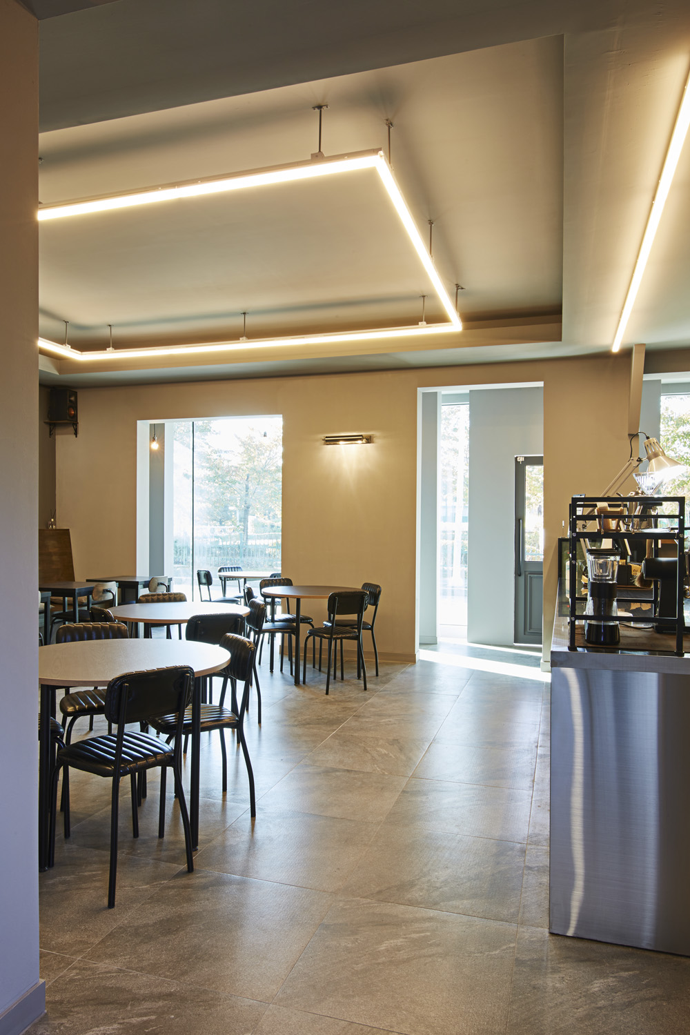 简约清新 18 坪咖啡厅设计-14