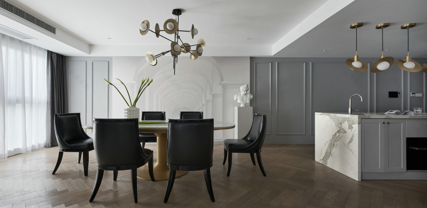 现代简约风的居住空间-22