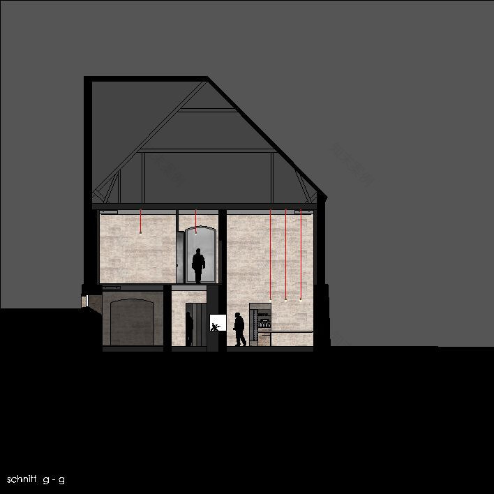 乡村历史建筑的现代新生 | 德国 feldberg 法院改造-40