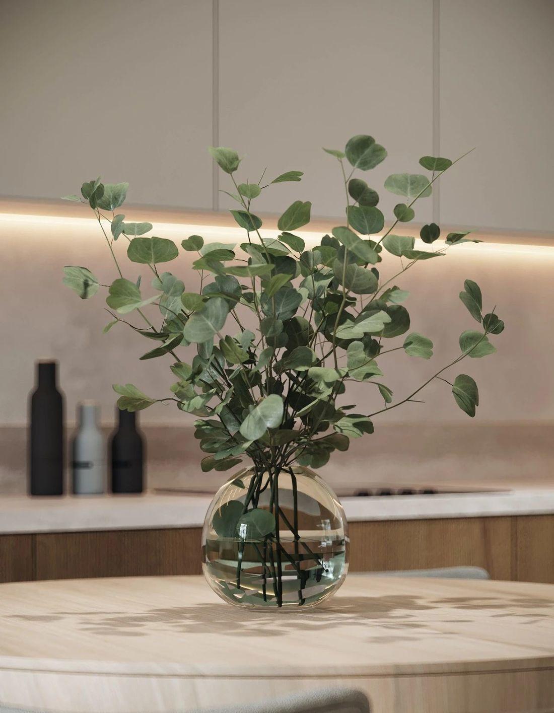 顾念安 88㎡现代素雅家居设计，简约中见精致-12