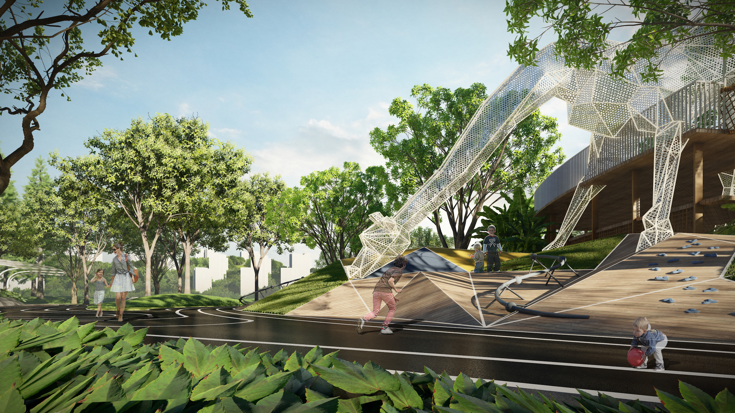 星河明珠湾环湖路景观设计丨中国广东丨希尔景观设计有限公司-62