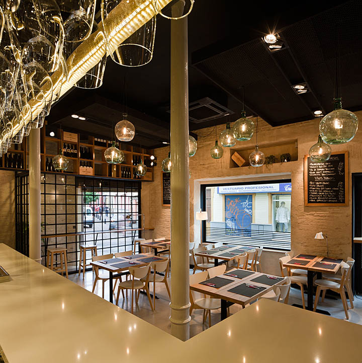 西班牙PaCatar葡萄酒餐厅丨西班牙塞维利亚丨Donaire Arquitectos公司-14
