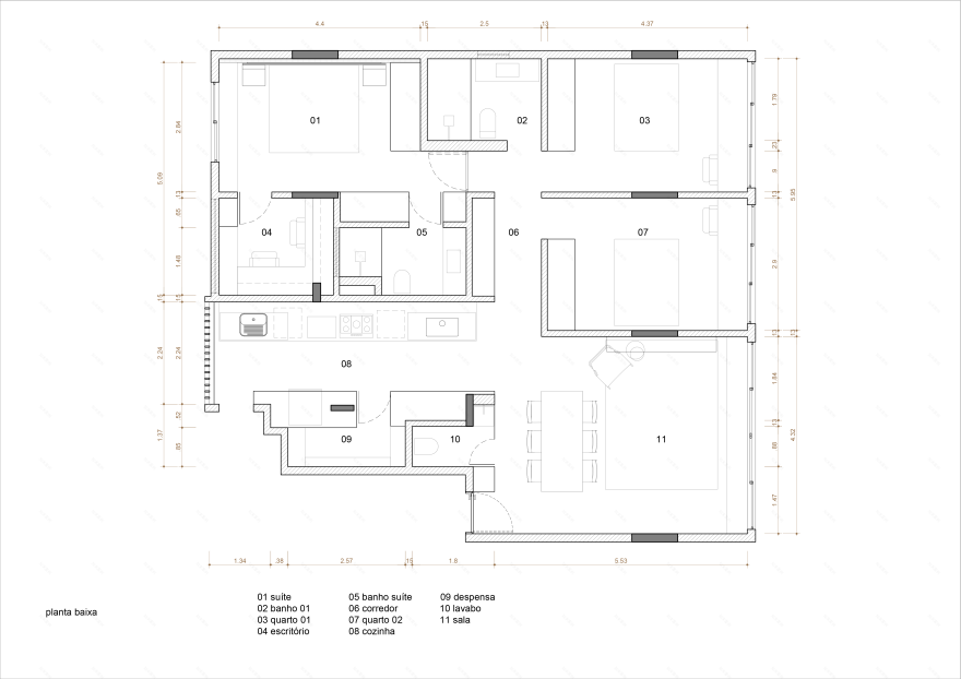 315 号公寓丨巴西巴西利亚丨ARQBR Arquitetura e Urbanismo-31