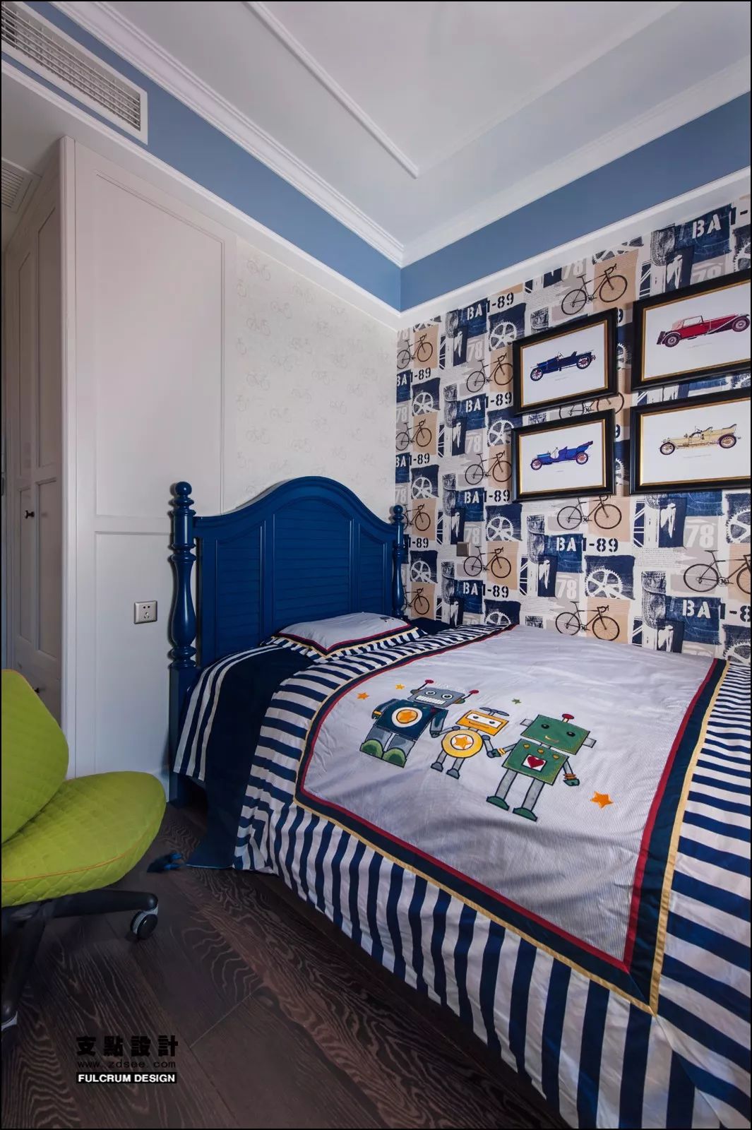 《忆时光》支点设计，现代美式风情融入温馨家居-42