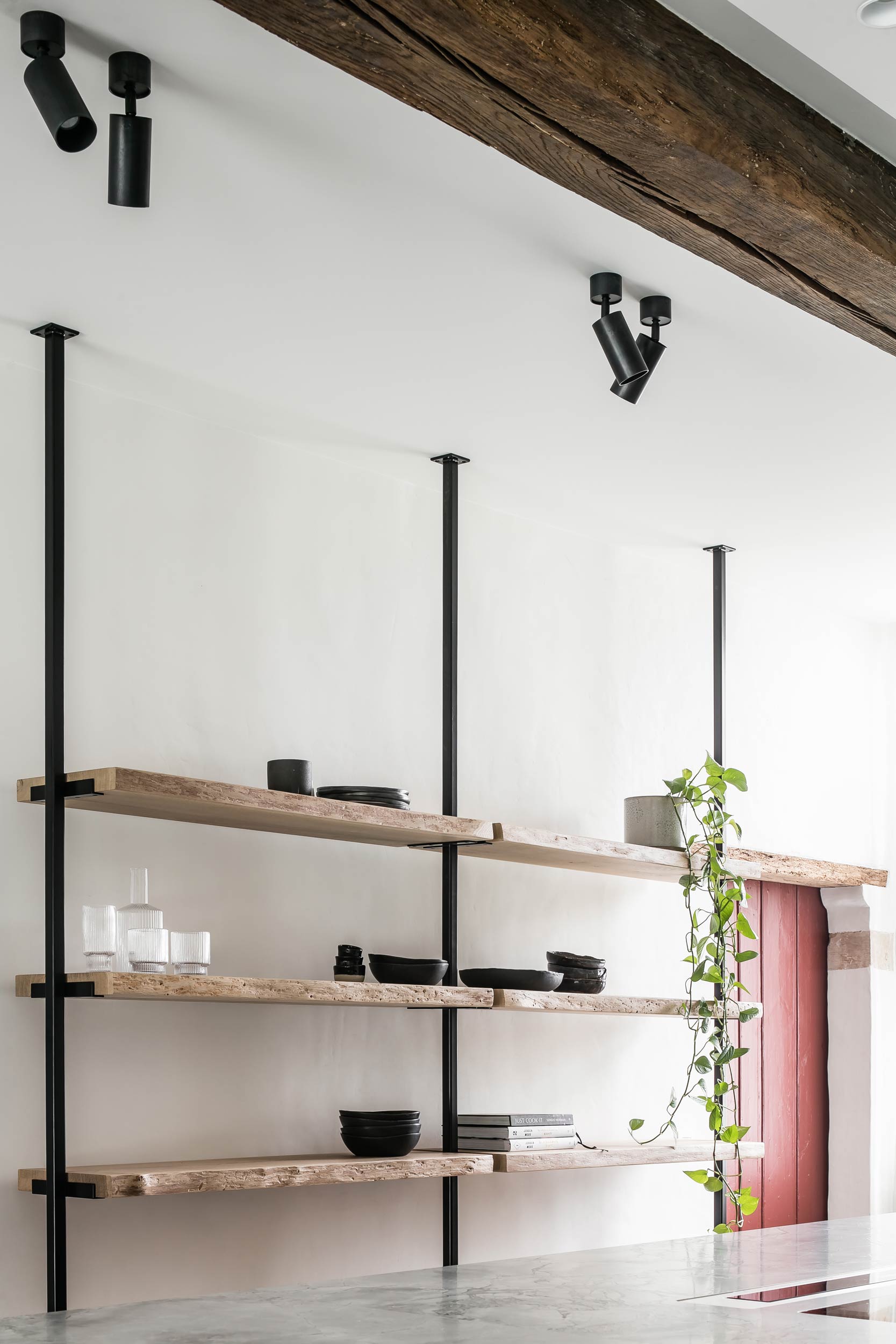 普特 18 世纪方形农场翻新丨比利时丨Nils Van der Celen-9