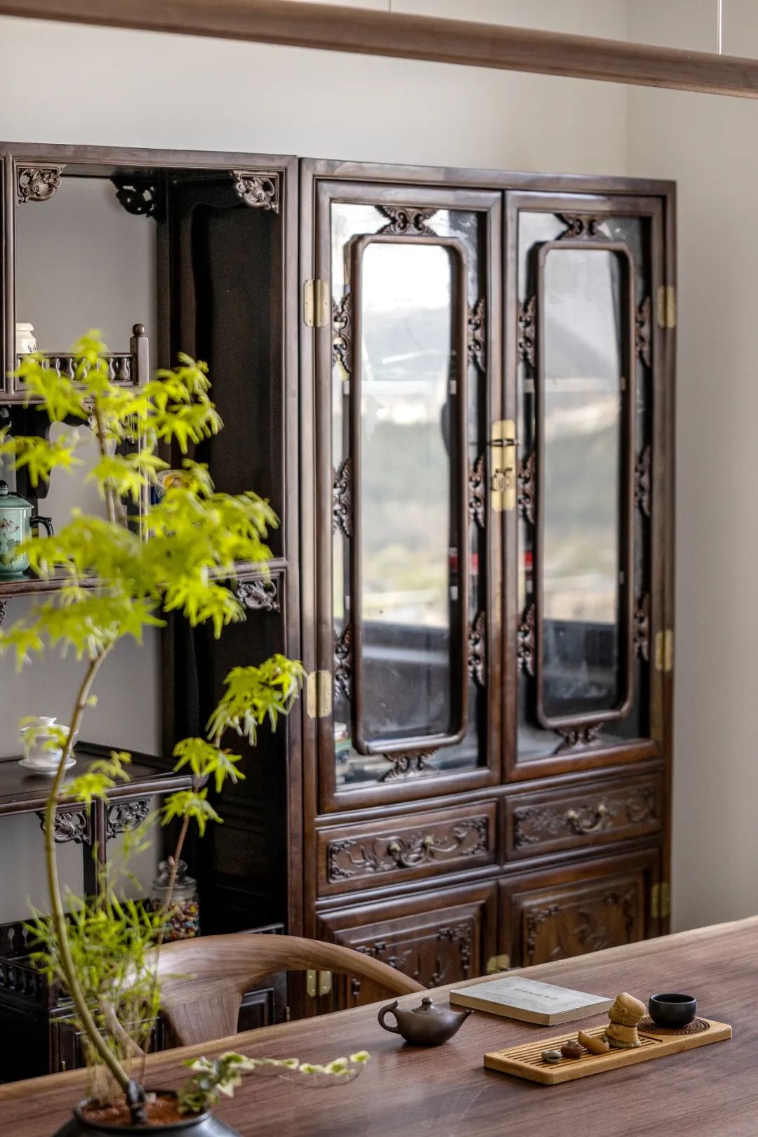 实景 |230㎡中式平墅，以湖为伴，拥景而居-29