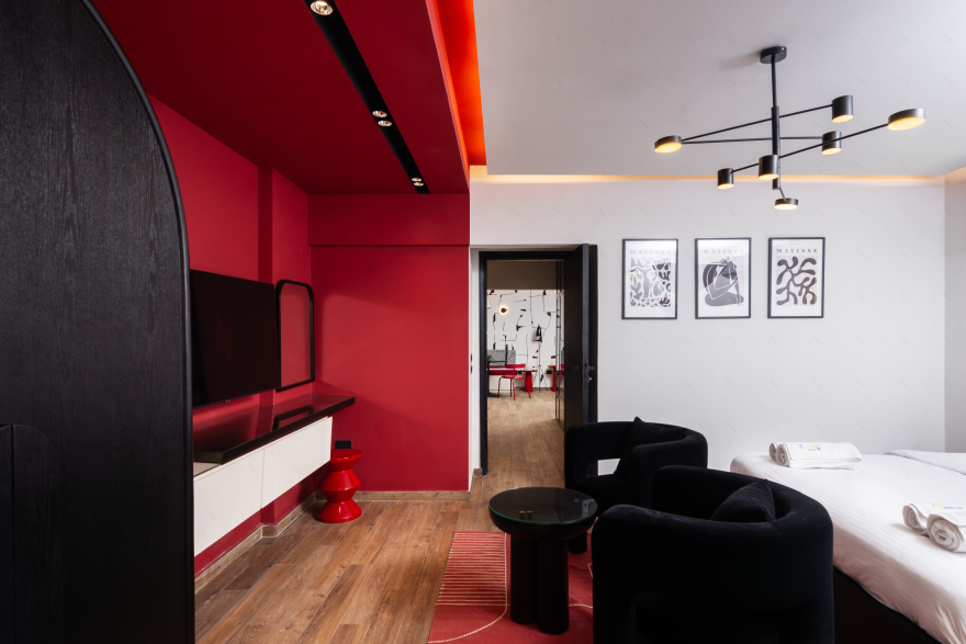 猩红公寓套房丨埃及开罗丨The Urban Nest-26