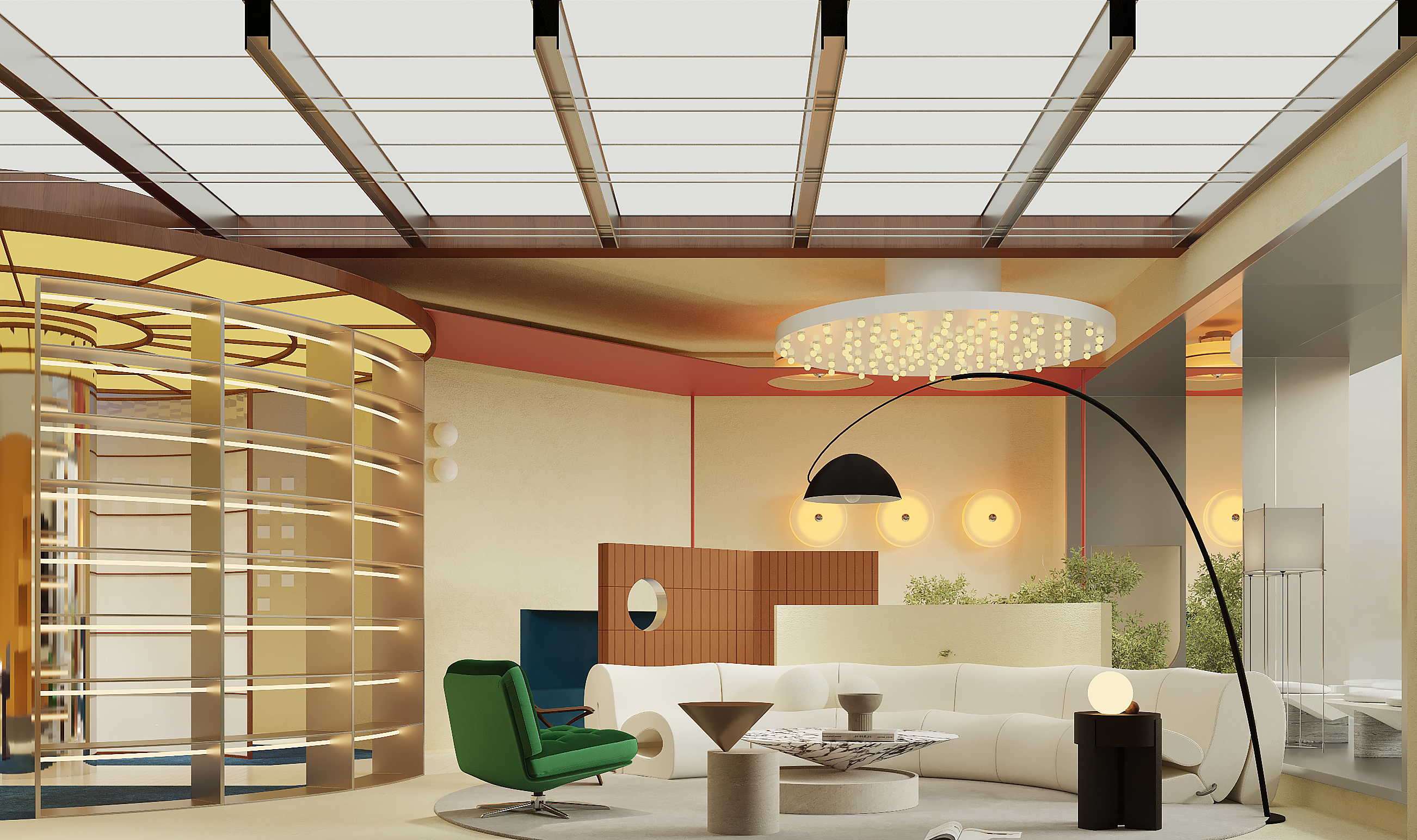 中古包豪斯定制办公展陈空间-6