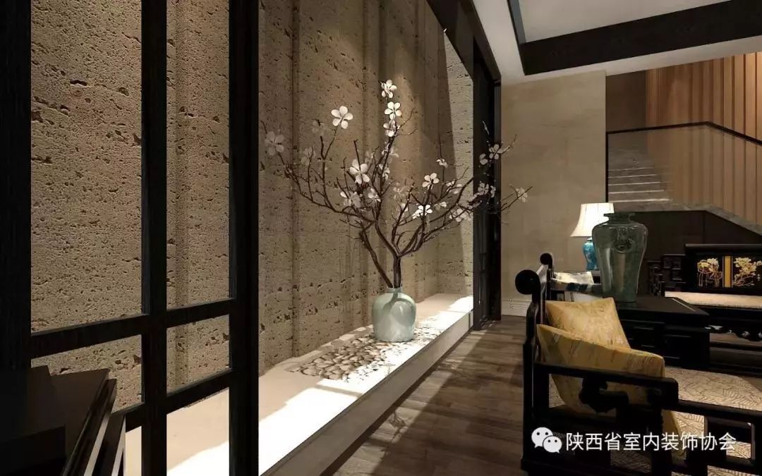 御景南山别墅 | 新中式简奢风格的现代解读-14