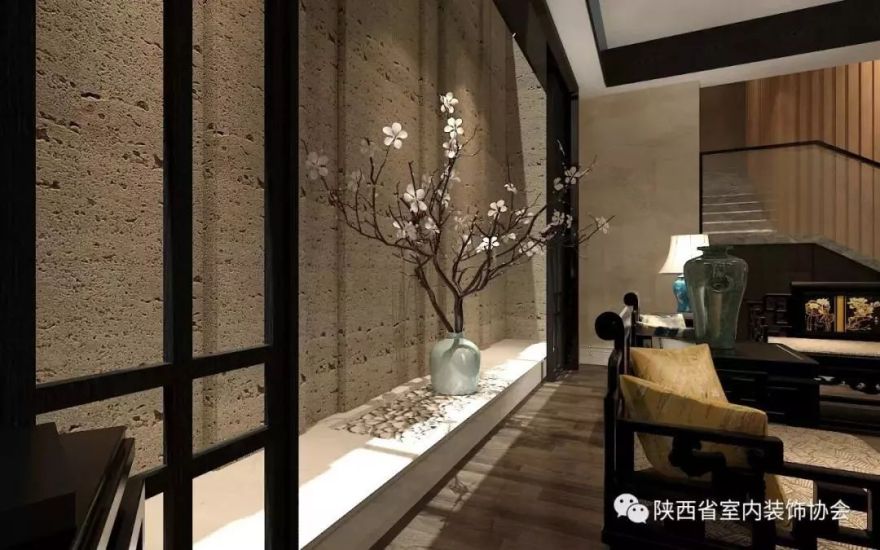 御景南山别墅 | 新中式简奢风格的现代解读-14