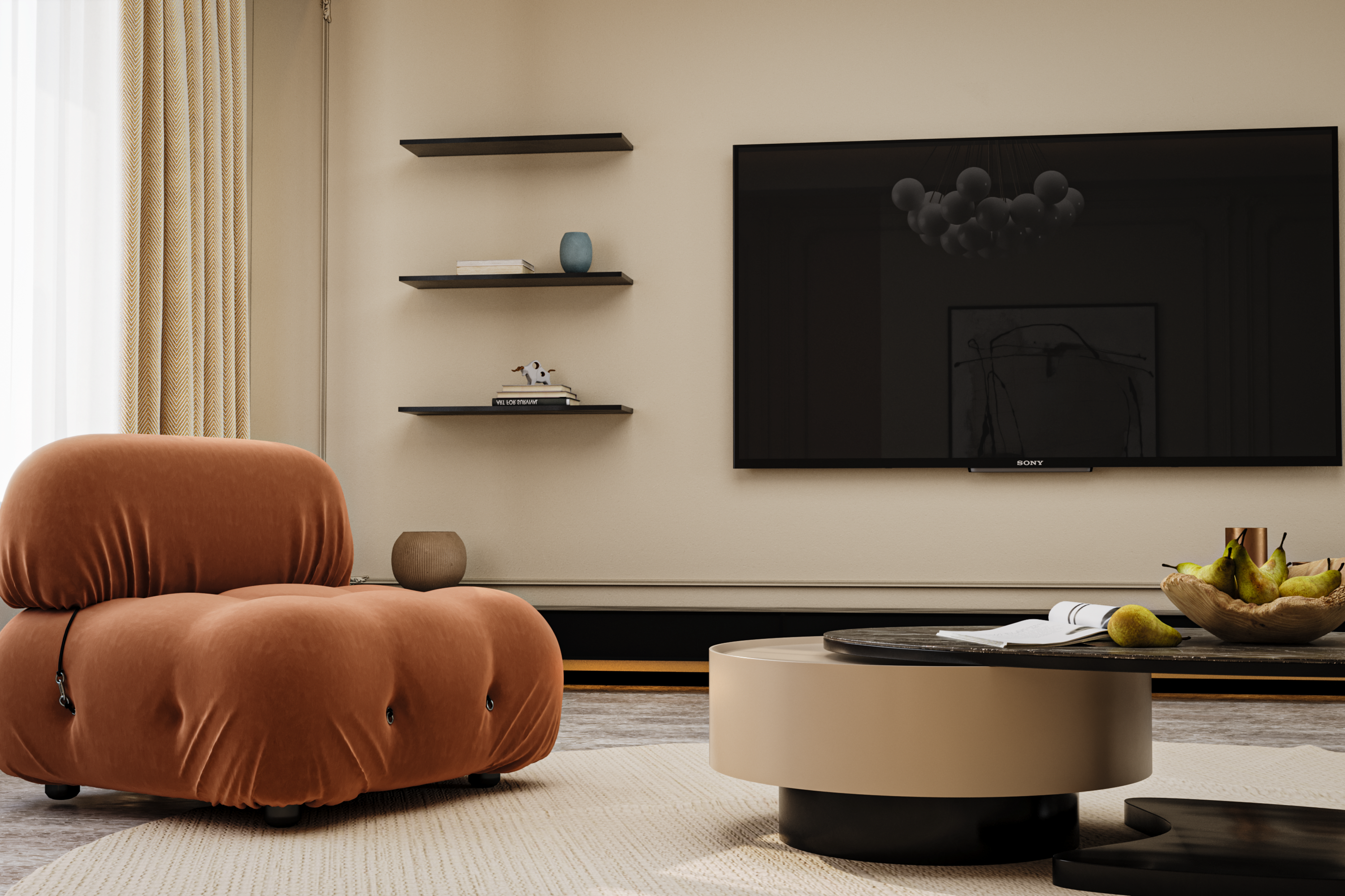 BEIGE 私人公寓设计丨意大利丨Ilyas Jafarli-8