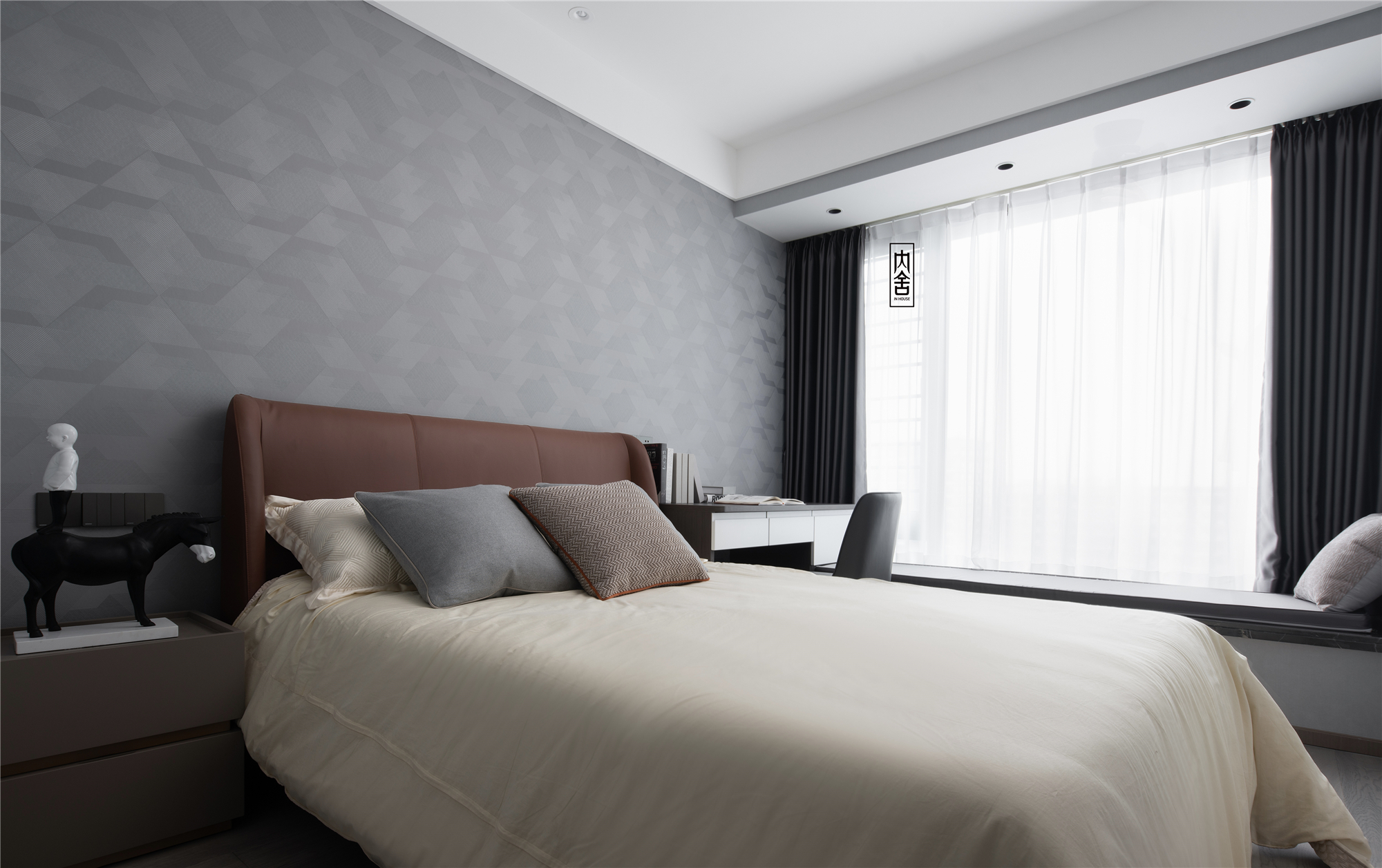 朝雨湿青木丨内舍整体软装-24