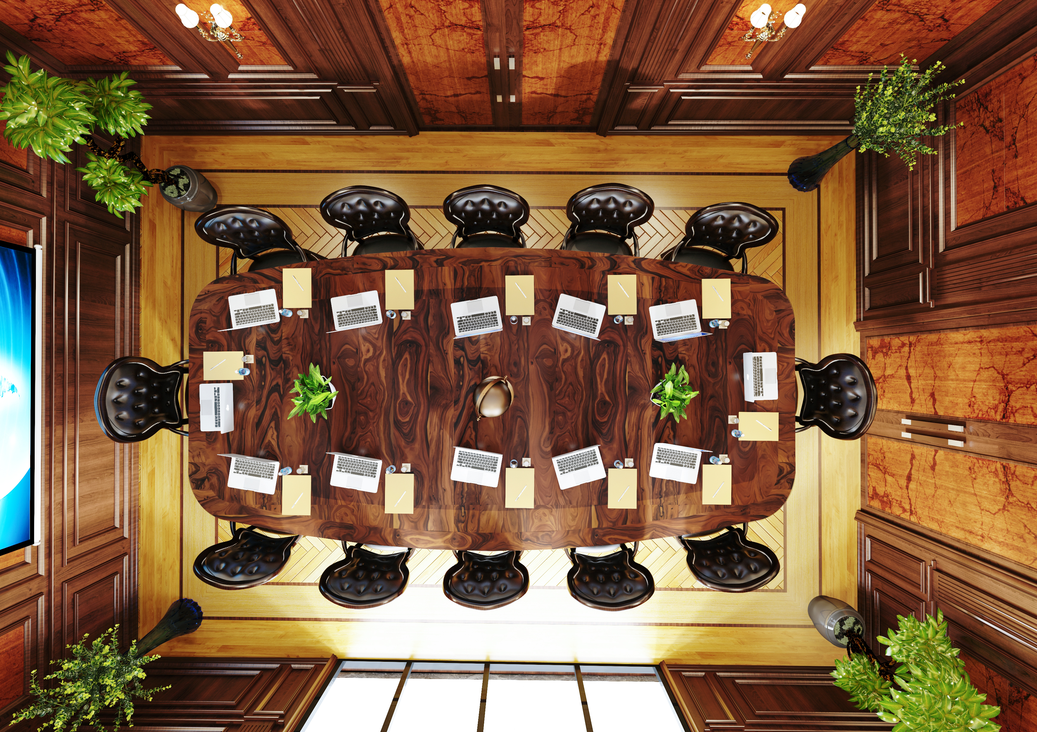 埃及经理会议室经典风格设计-12