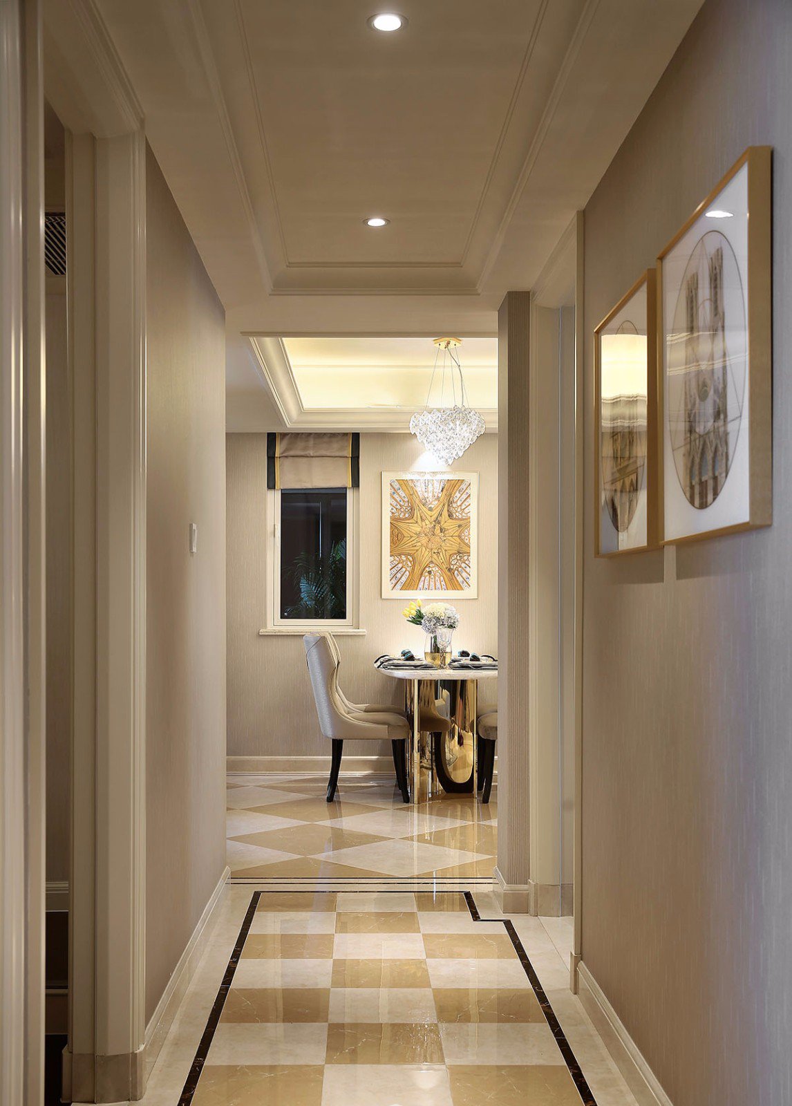 杭州滨江东方法式样板间 | 易和极尚的浪漫法式风情-4