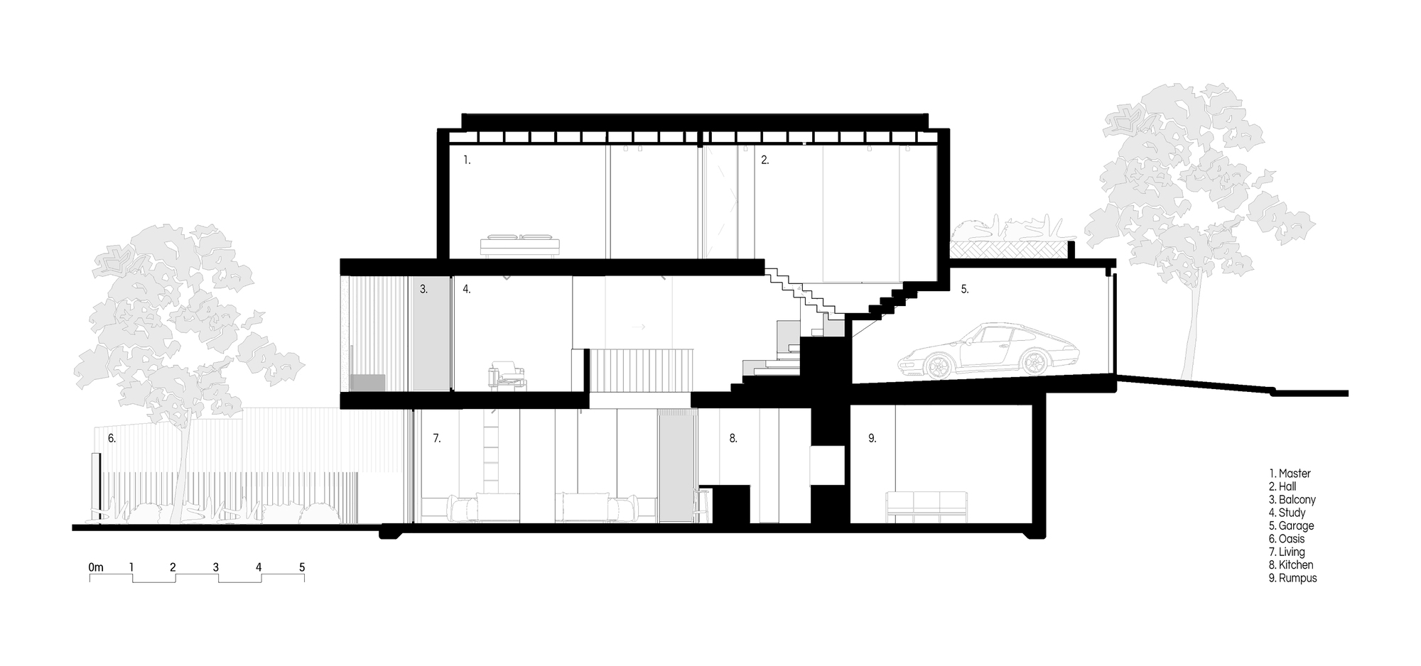 别墅庭院丨澳大利亚丨buck&simple-28
