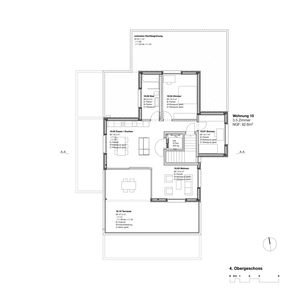 瑞士Gartenstrasse住宅楼-30