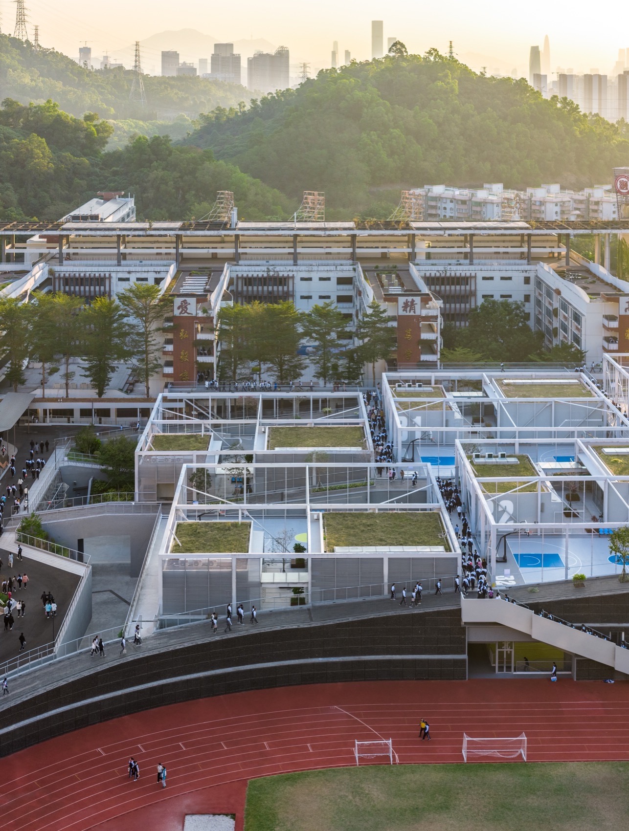 红岭高中新艺体中心丨中国深圳丨源计划建筑师事务所-28