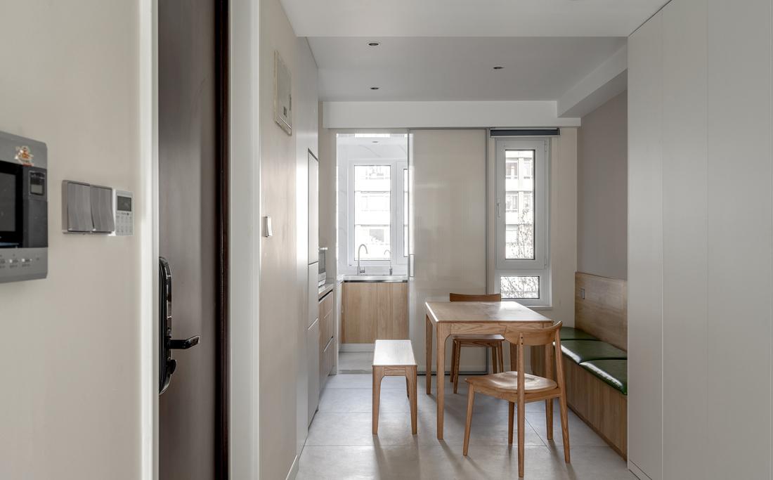 92㎡小两居温馨舒适家设计-17