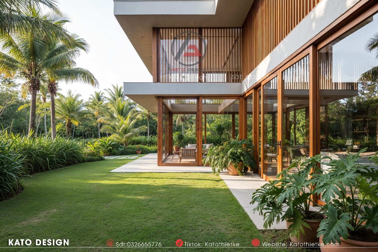 林屋（注：LAM常见音译为林 ，这里按常规音译处理，若LAM有特定指代，需根据实际情况调整） 丨KATO Thiết Kế-1