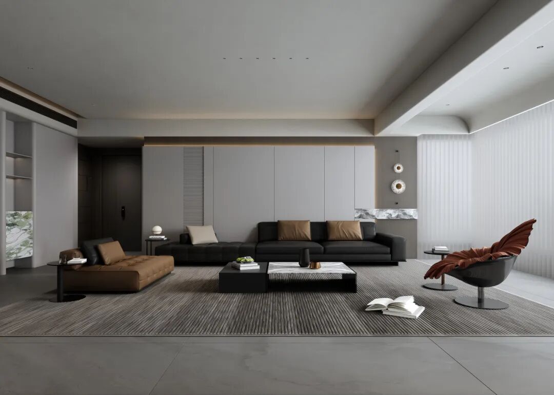 270㎡现代意式 江山印·云玺丨中国阳江丨纵向·空间设计-9