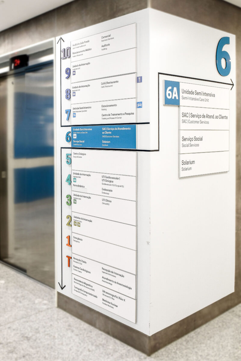 Hospital Cardio Pulmonar - /STUDIOMDA - Wayfinding Design-6