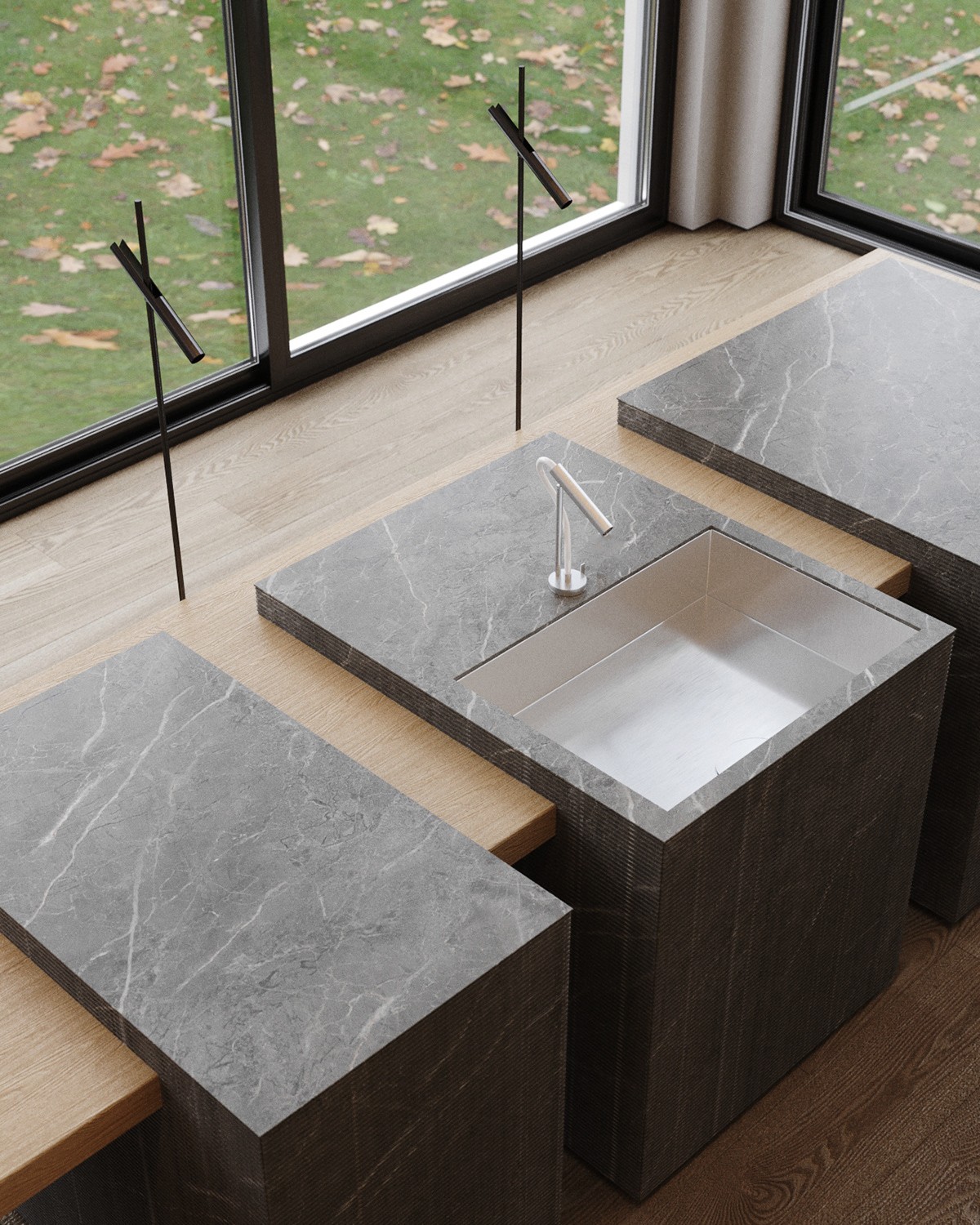 简约挑空别墅设计-6