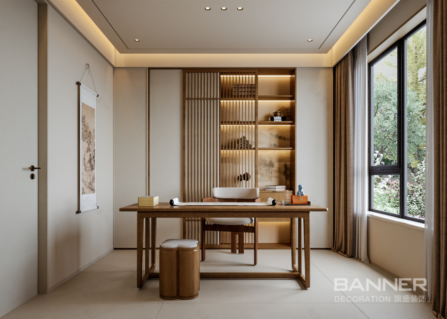 杨洋225㎡宋式美学住宅设计-39