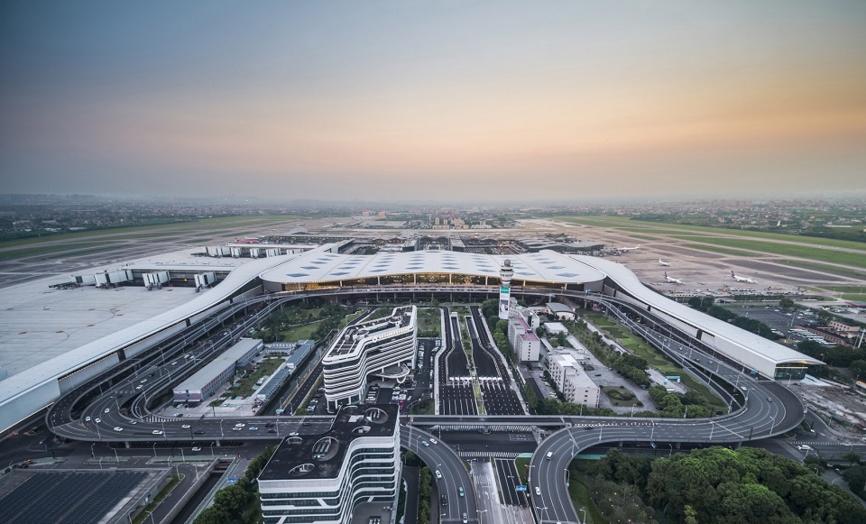 杭州萧山国际机场 T4 航站楼 | 莲下泛舟,桂雨飘香-14