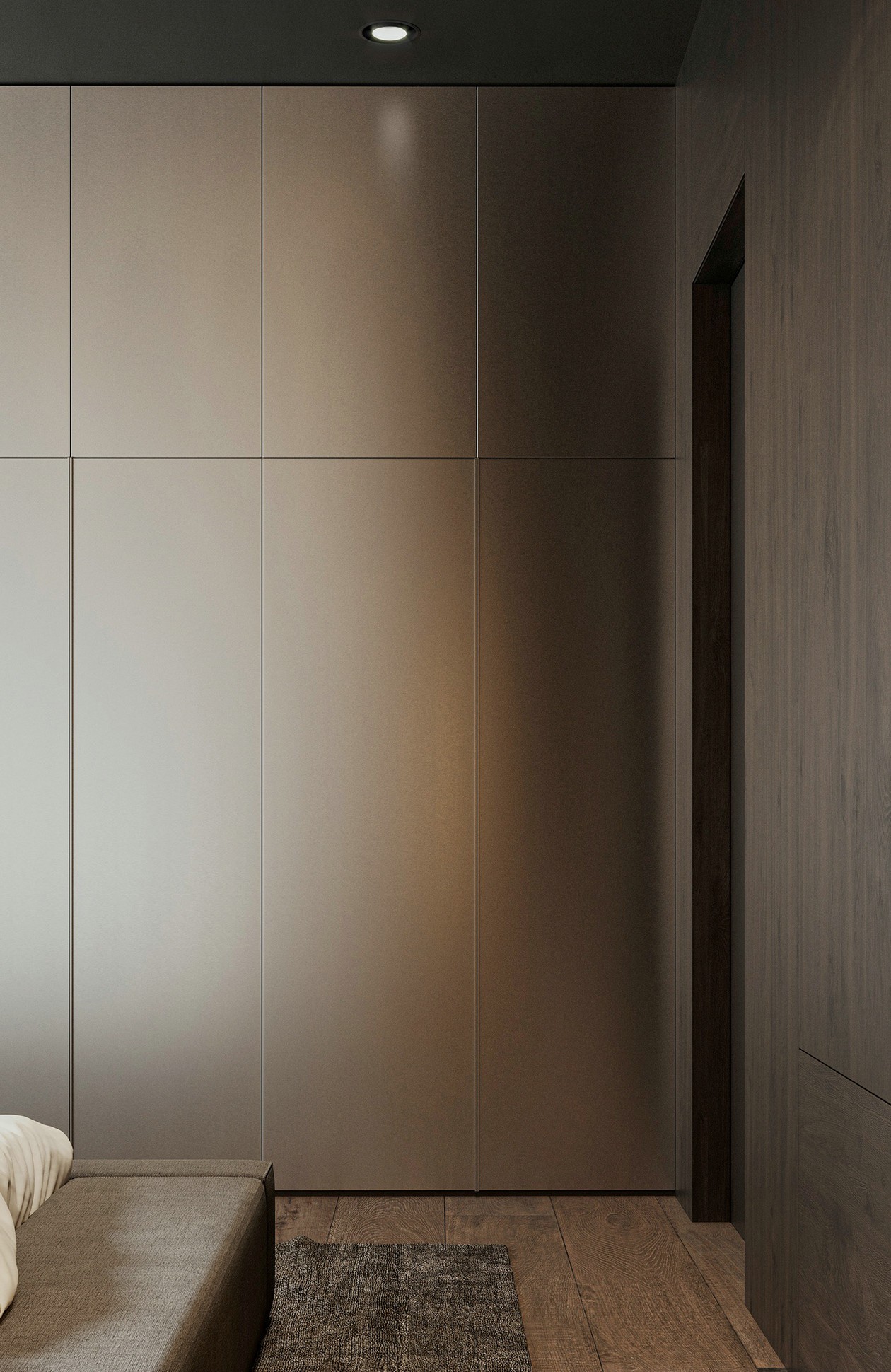 黑色系住宅设计  这也太高级了吧！-14