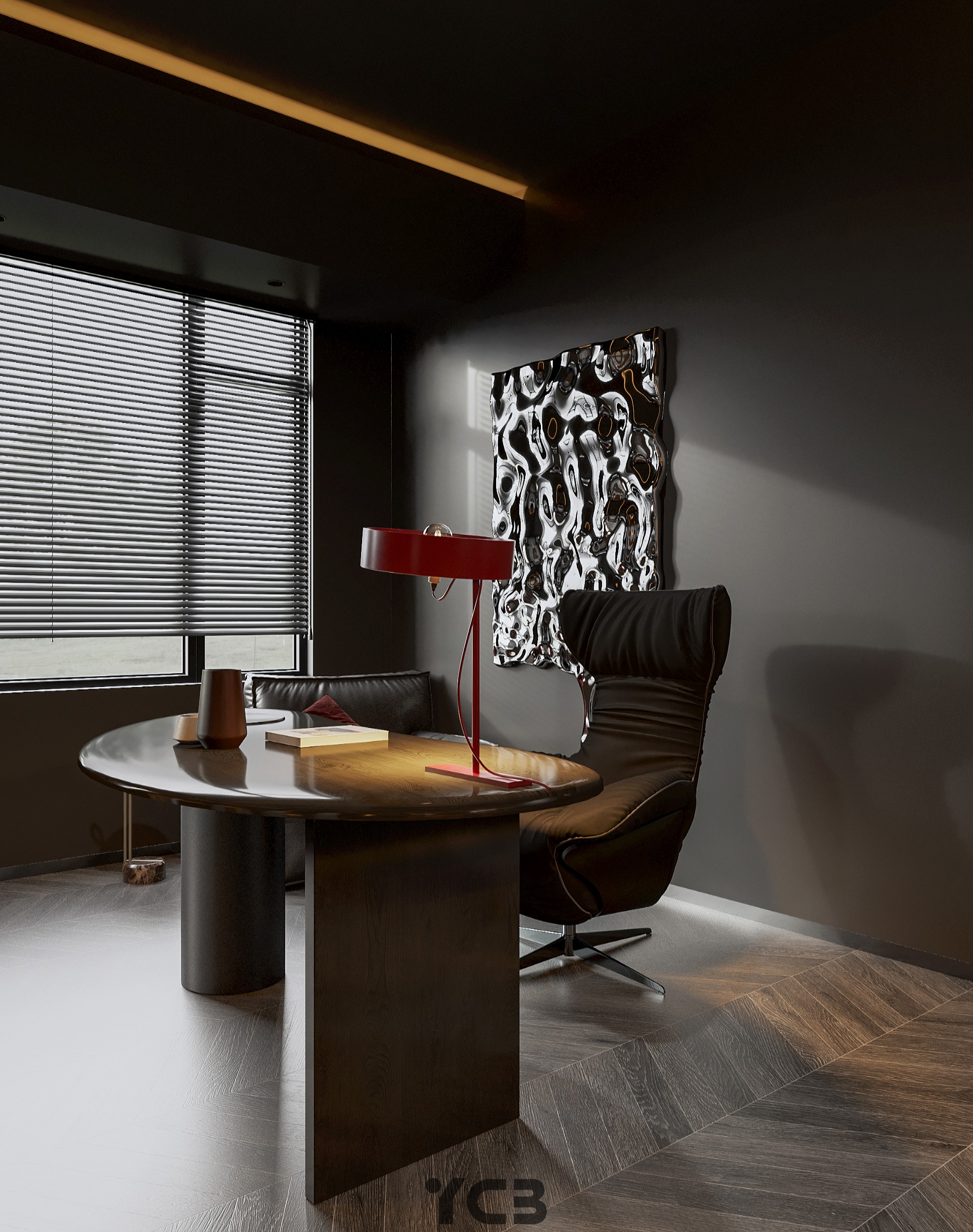 暗黑系斩男风室内设计丨原创帮（设计帮）-3