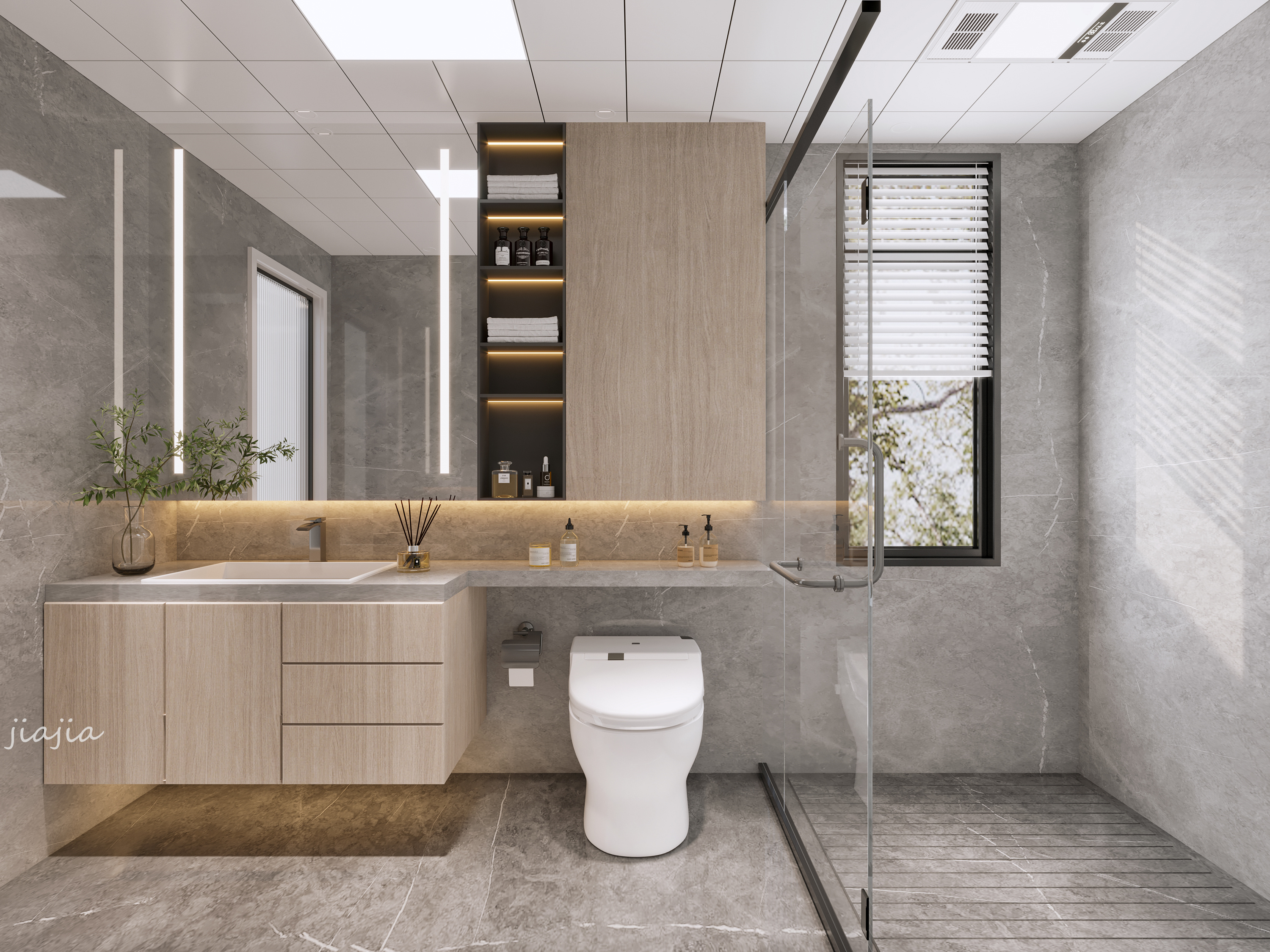 星夜设计温暖现代之家-8