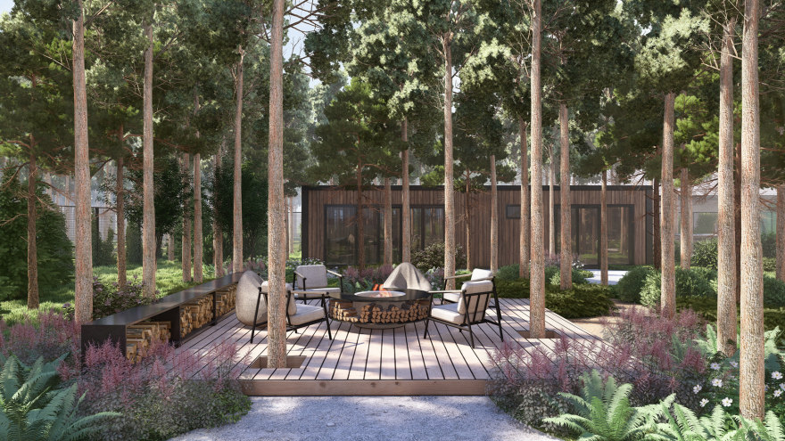 PRIVATE SITE LANDSCAPE | Pine Forest-11