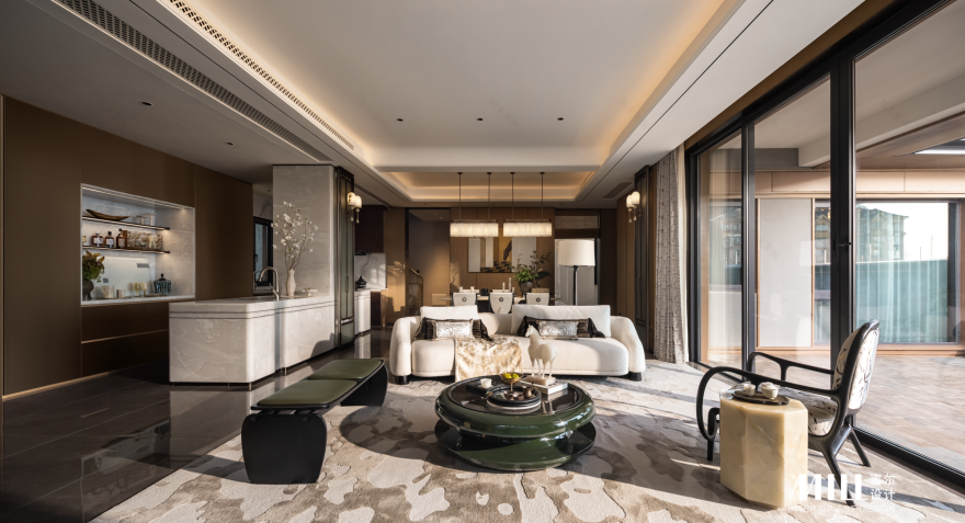 ·西城云著 243m²&186m²样板间丨中国宜昌丨深圳市蜜尔室内艺术设计有限公司-12