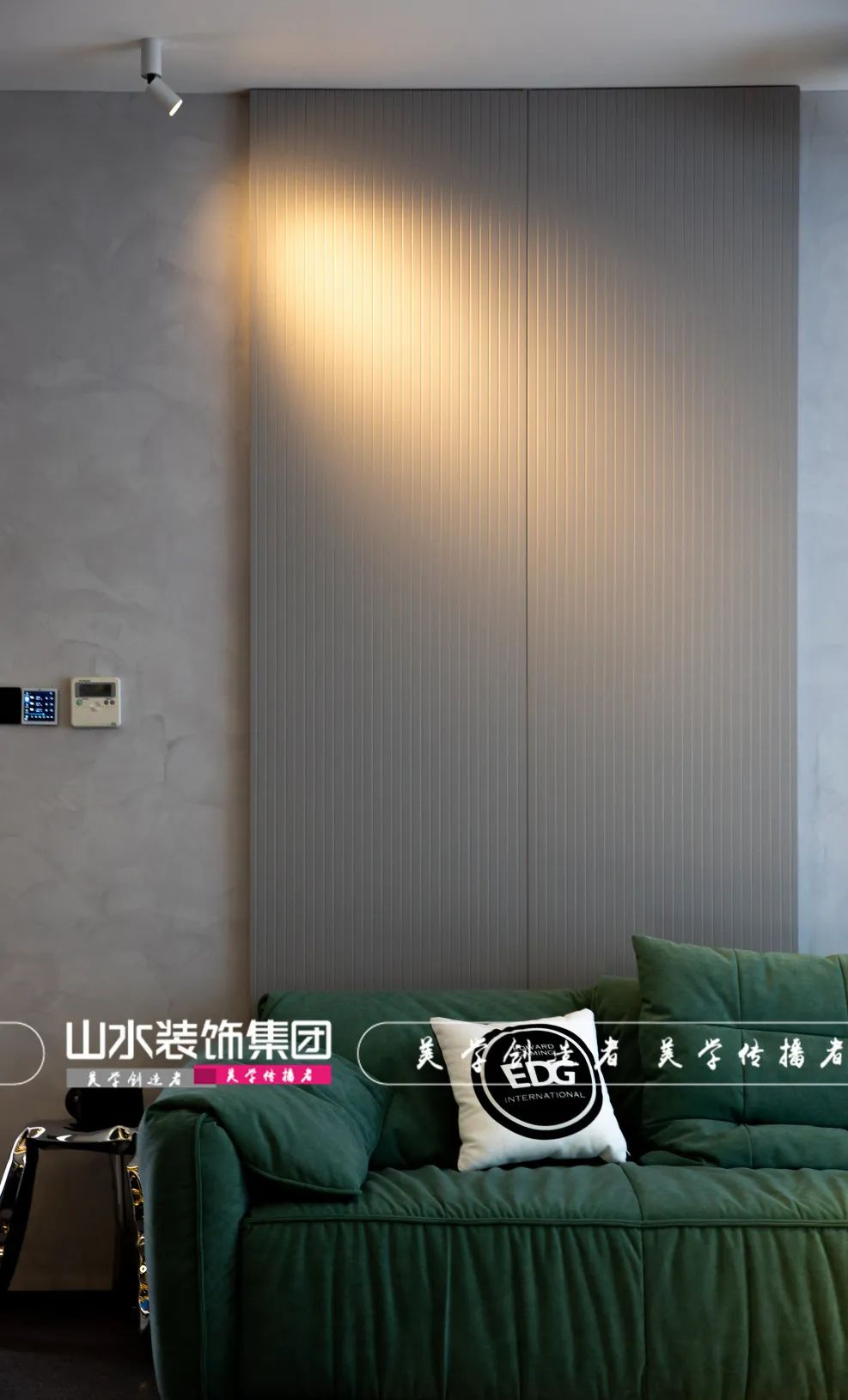 赛博朋克山水 S200 样板间丨山水空间装饰-18