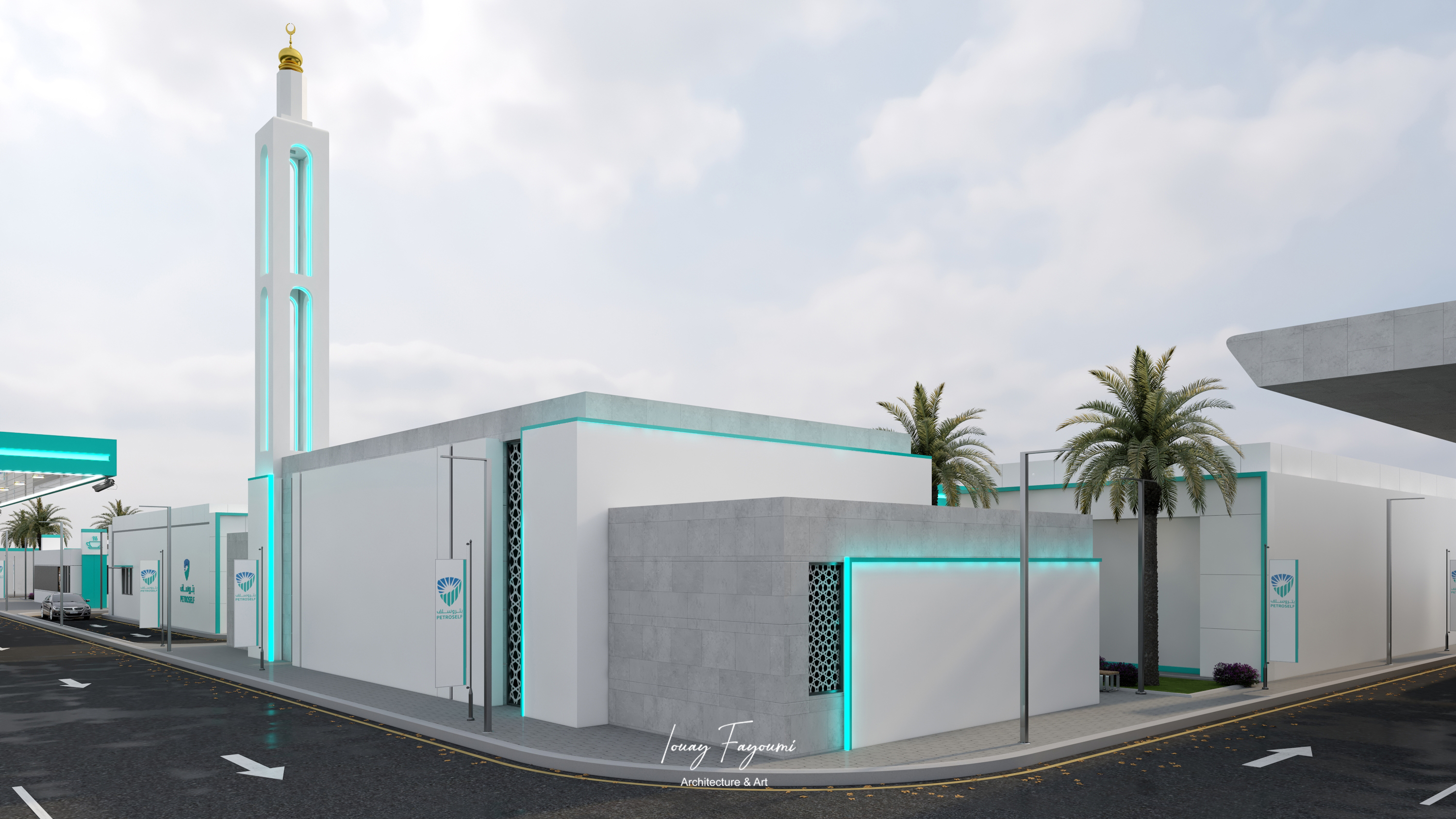 PetroSelf 加油站设计丨沙特阿拉伯-24