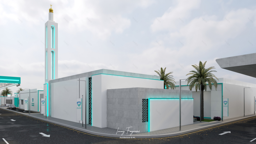 PetroSelf 加油站设计丨沙特阿拉伯-24