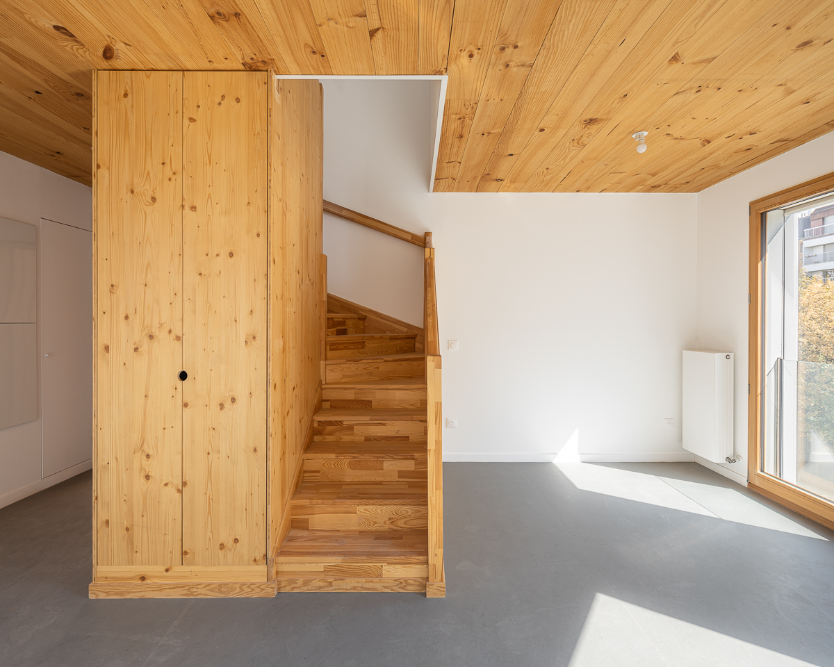 巴黎市中心木质住宅丨法国巴黎丨移动建筑事务所-26